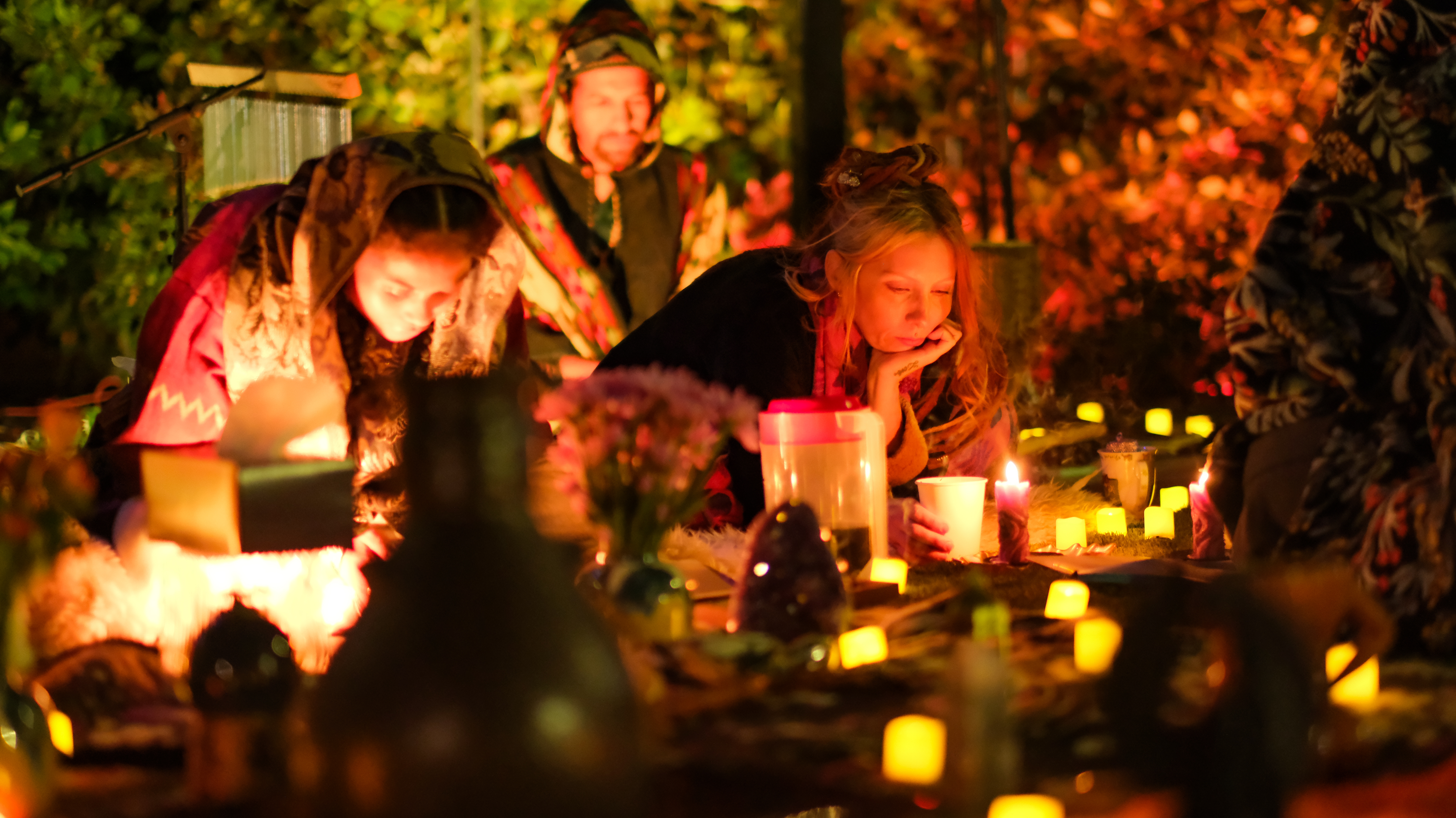 Candle ceremony gathering
