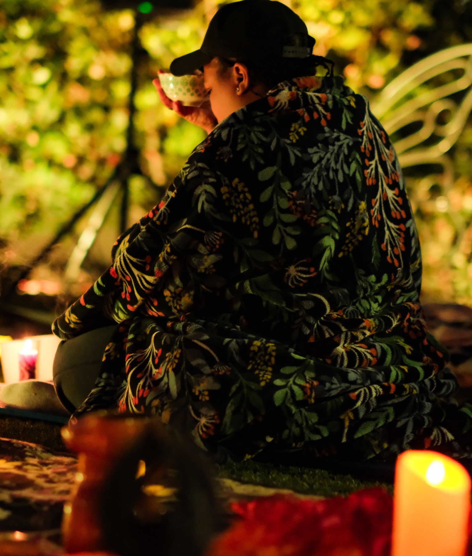 Candle Divination Sound Journey community circle